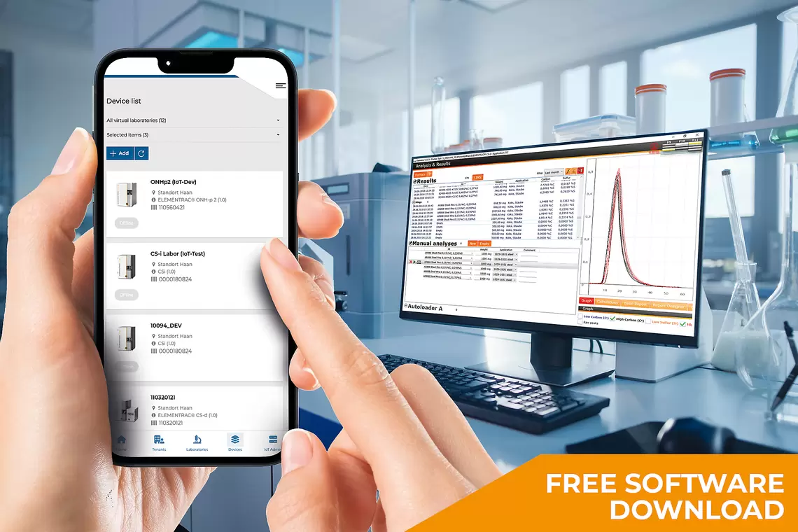 Анализатор углерода и азота ELEMENTRAC CN-r